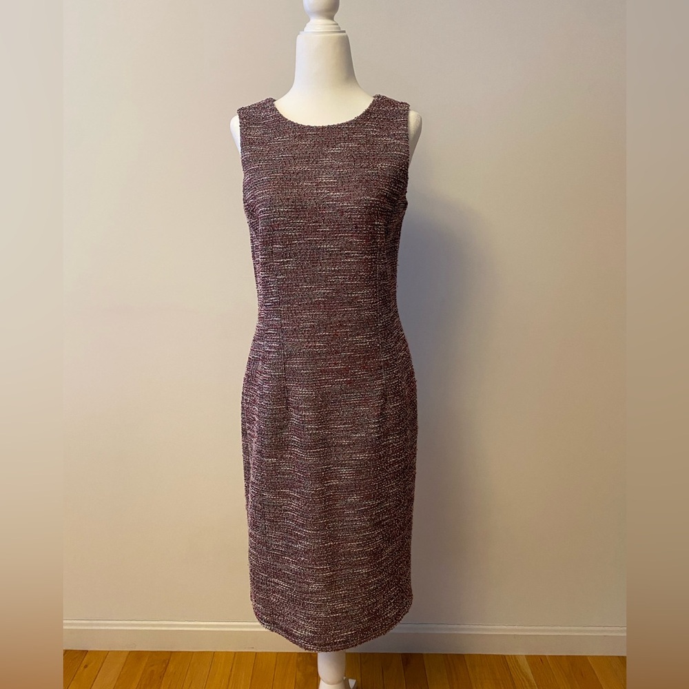 LOFT Tweed Sleeveless Dress
